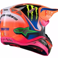 Мотокрос каска ALPINESTARS SM10 Deegan OR/PU/PK