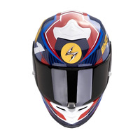 Каска Scorpion EXO-R1 Evo II Air Coup Blue-Red-Yellow