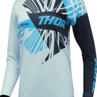 Дамско мотокрос джърси THOR WOMEN'S SECTOR SPLIT LIGHT BLUE