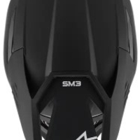 Мотокрос каска ALPINESTARS SM3 BLACK-MATT