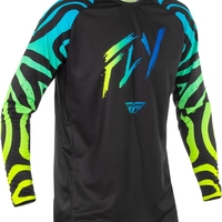 Мотокрос блуза FLY RACING Evolution DST S.E. Zen - Black/Blue/Hi-Vis 2025