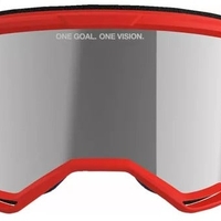 Мотокрос очила ALPINESTARS VISION 3 WORDMARK RED MIRROR-SIL
