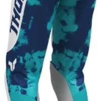 Дамски мотокрос брич THOR WMN LAUNCHMODE BLEACH WHT/AQ