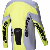 Мотокрос джърси Alpinestars RACER VEIL GRAY/YELLOW