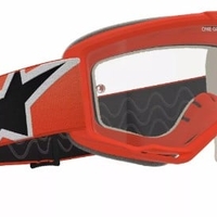 Мотокрос очила ALPINESTARS VISION 5 CORP ORANGE CLEAR