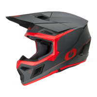 Мотокрос каска O'NEAL 3SERIES E-STROKE GRAY/RED V.26
