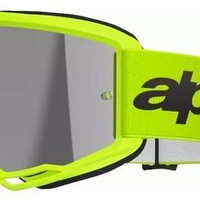 Мотокрос очила ALPINESTARS VISION 3 WORDMARK YLW FLUO MIRROR-SIL