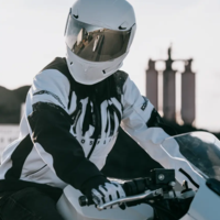Мото яке ICON Merc3™ ANOMALY WHITE