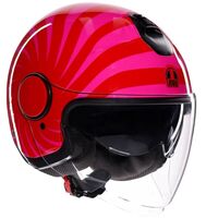 Каска за скутер AGV ETERES TROPEA RED/PINK