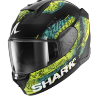 Каска SHARK D-SKWAL 3 SPEED-VIB BLACK/BLUE/YELLOW