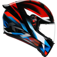 КАСКА K1 S E2206 - FASTLAP BLACK/RED/BLUE