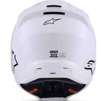 Мотокрос каска ALPINESTARS SM3 WHITE-GLOSS