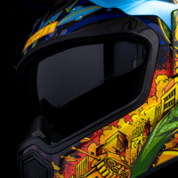 Каска ICON AIRFLITE Bugoid Blitz BL