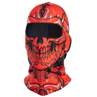 Боне ICE2 SOLID SCULL RED
