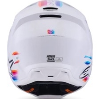 Мотокрос каска ALPINESTARS SM3 FORCE WHITE-GLOSS