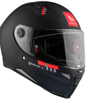 Каска MT REVENGE 2 S SOLID A1 MATT BLACK