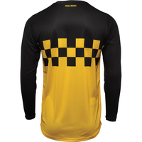 Мотокрос джърси THOR HALLMAN DIFFER CHEQ YELLOW/BLACK
