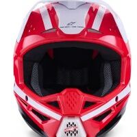 Мотокрос каска ALPINESTARS SM3 HEAT RED/WH/BLK
