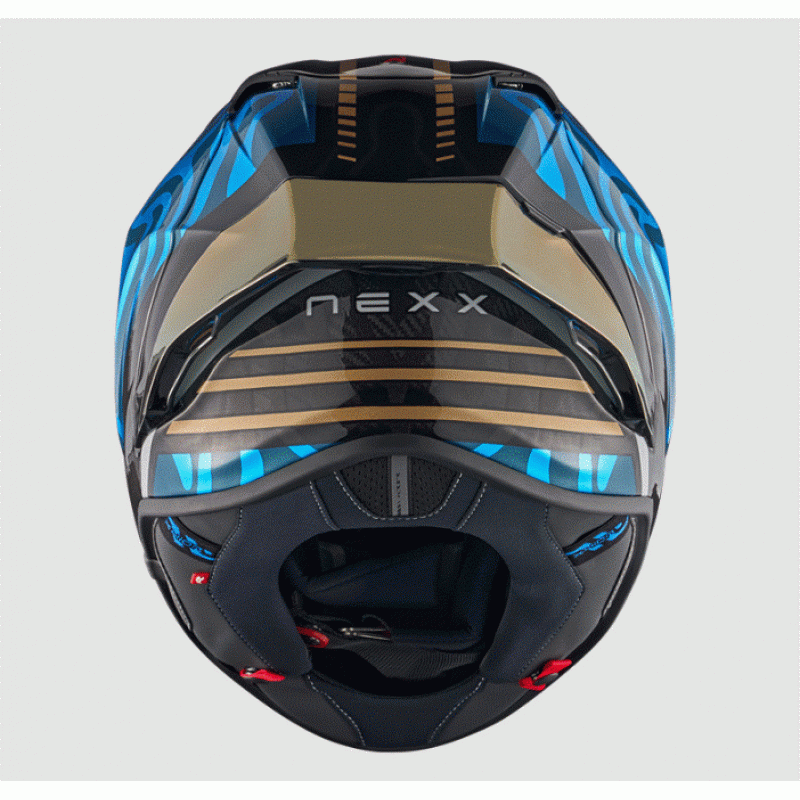 Каска NEXX X.R3R SWIRL SKY BLUE