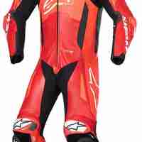 Кожен екип ALPINESTARS GP PLUS V4 SPRINT RED FLUO