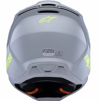 Детска мотокрос каска ALPINESTARS SM3 RADIUM GY/BLK/YL