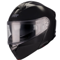 Отваряема каска MT GENESIS PURE A1 BLACK GLOSS