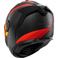 Каска SHARK SPARTAN GT PRO DOKHTA CARBON MATT BLACK/RED