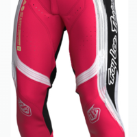 Мотокрос брич TROY LEE DESIGNS SE Pro Stripes Pants - Infra Red/Black
