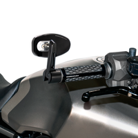 Огледала за мотор BARRACUDA SKIN-R/BAR END BLACK (PAIR)