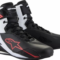 Мото боти ALPINESTARS FASTER-4 BLK/WHT/RD