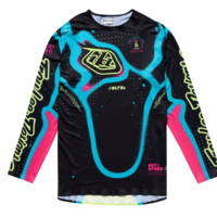 Mотокрос джърси TROY LEE DESIGNS SSE Ultra Membrane Jersey - Black/Yellow