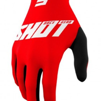 Мотокрос ръкавици SHOT Burst Red