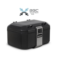 Алуминиев мото куфар SHAD TR55 Черен - 55 литра