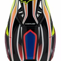 Детска мотокрос каска ALPINESTARS SM3 WURX BLK/YL/B