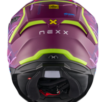 Каска NEXX Y100R URBANGRAM AUBERGINE MATT