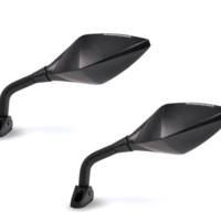 Огледала за мотор BARRACUDA RACE BLACK MATT