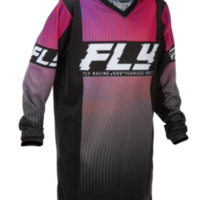 Детска мотокрос блуза FLY RACING F-16 Youth - Black/Red/Purple