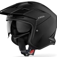 Kаска за скутер AIROH Kombakt BLACK MATT