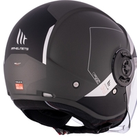 КАСКА ЗА СКУТЕР MT VIALE S SV 68 UNIT D2 MATT BLACK/GRAY