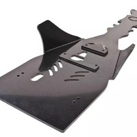Протекторна тава AXP RACING CENTRAL SKID PLATE YFZ450R BK/RD