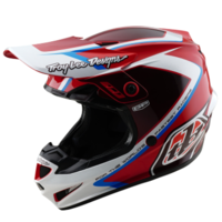 Мотокрос каска TROY LEE DESIGNS GP Shutter - Red/White
