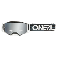 Мотокрос очила O'NEAL B-33 ICTUS BLACK/WHITE - SILVER MIRROR