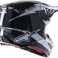 Мотокрос каска ALPINESTARS SM10 AMP BLK/WT