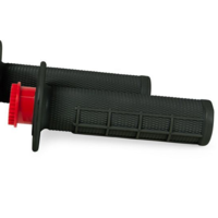 Ръкохватки RACETECH R20 Lock On Grips Half Waffle BETA 20 (Black)