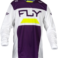 Мотокрос блуза FLY RACING Kinetic Reload- Deep Purple/White/Hi-Vis