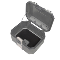 Алуминиев мото куфар SHAD TR37 Черен - 37 литра