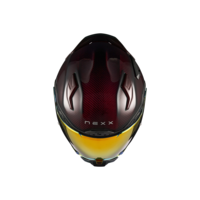 Каска NEXX X.WST3 LAVA CARBON RED