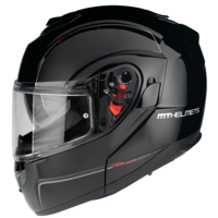 Отваряема каска MT ATOM SOLID GLOSS BLACK