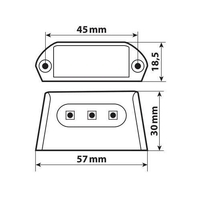 LED-Осветител за номер  A-ion 90586