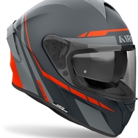 Каска  AIROH SPARK 2  SPINNER ORANGE MATT